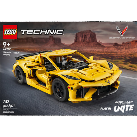LEGO Technic Chevrolet Corvette Stingray Building Kit 42205