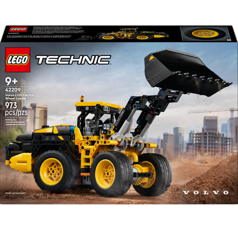 LEGO Technic Volvo L120 Electric Wheel Loader Construction Toy 42209 package front