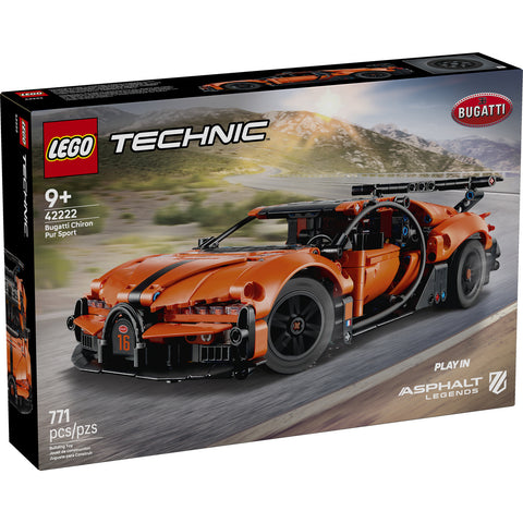 LEGO Technic Bugatti Chiron Pur Sport Hypercar 42222