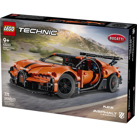 LEGO Technic Bugatti Chiron Pur Sport Hypercar 42222