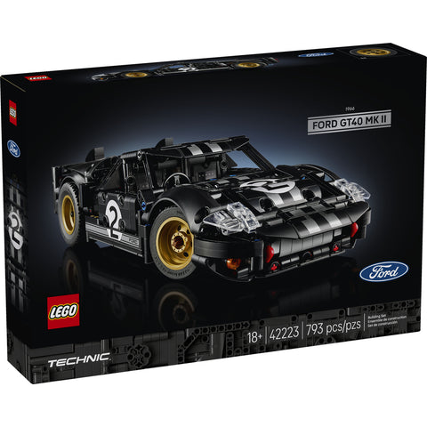 LEGO Technic 1966 Ford GT40 MKII Race Car for Adults 42223