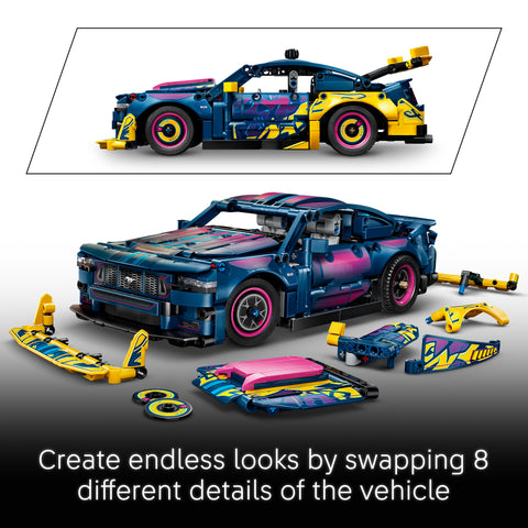 LEGO Technic Custom Garage Ford Mustang GT Car 42236