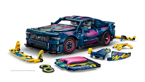 LEGO Technic Custom Garage Ford Mustang GT Car 42236
