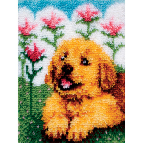 Flower Pup Latch Hook Kit 426121C