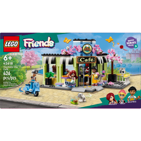 LEGO Friends Heartlake City Caf� Shop Toy with Minidolls 42618