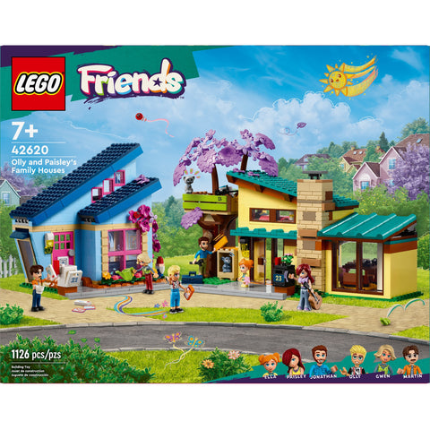 LEGO Friends Olly and Paisley's Family Houses 42620