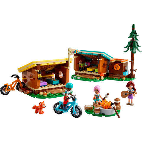 LEGO Friends Adventure Camp Cozy Cabins Camping Toy 42624 E