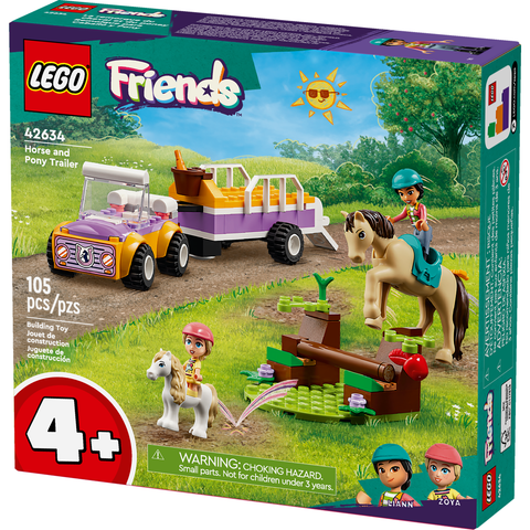 LEGO Friends Horse and Pony Trailer Toy 42634