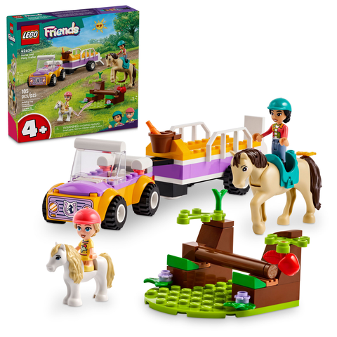 LEGO Friends Horse and Pony Trailer Toy 42634