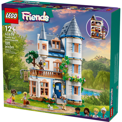 LEGO Friends Castle Bed and Breakfast Hotel Playset 42638