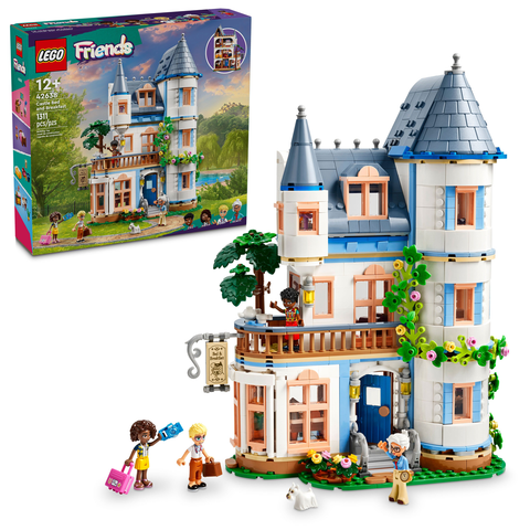 LEGO Friends Castle Bed and Breakfast Hotel Playset 42638