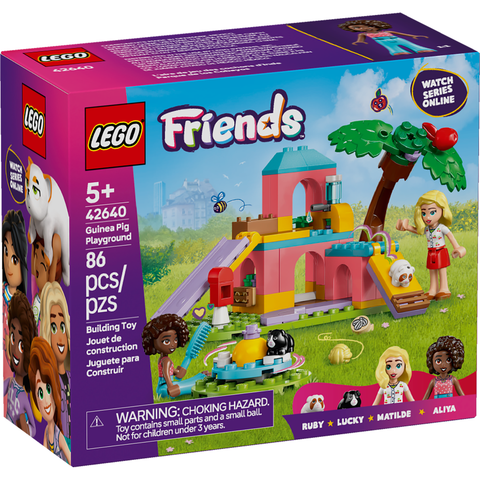 LEGO Friends Guinea Pig Playground Pretend-Play Building Kit 42640