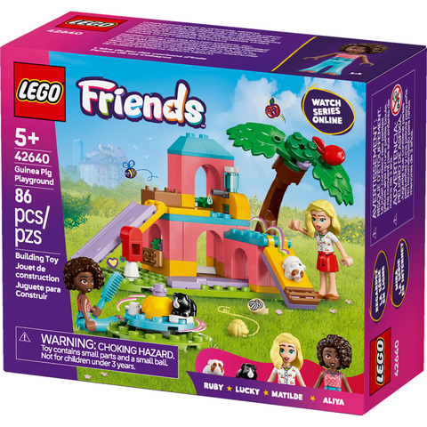 LEGO Friends Guinea Pig Playground Pretend-Play Building Kit 42640