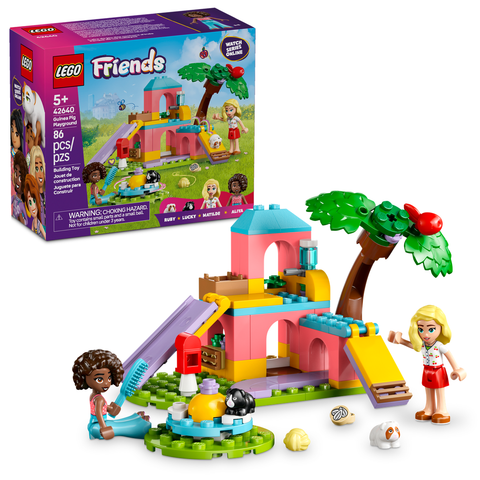 LEGO Friends Guinea Pig Playground Pretend-Play Building Kit 42640