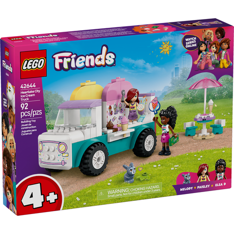 LEGO Friends Heartlake City Ice Cream Truck Pretend-Play Building Kit 42644