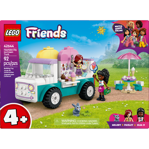 LEGO Friends Heartlake City Ice Cream Truck Pretend-Play Building Kit 42644