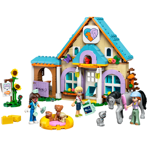 LEGO Friends Horse and Pet Vet Clinic Pretend-Play Toy 42651