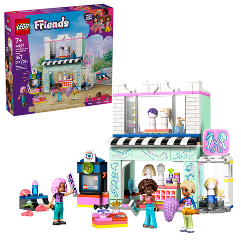 LEGO Friends Hair Salon and Accessories Store Creative Pretend-Play Toy 42662