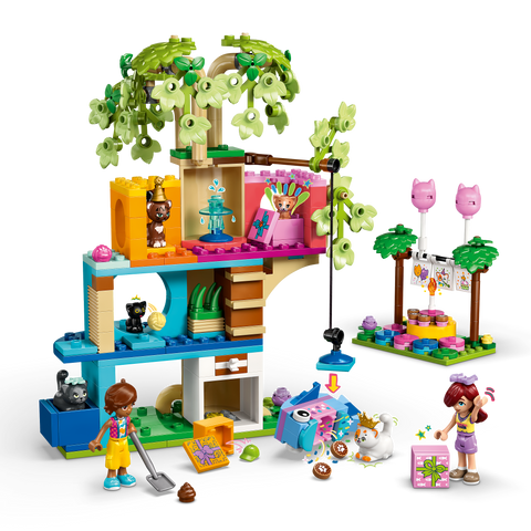 LEGO Friends Cat Birthday Party & Tree House 42666