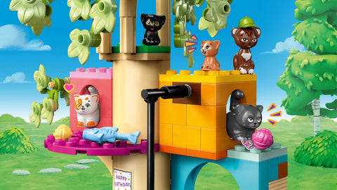 LEGO Friends Cat Birthday Party & Tree House 42666