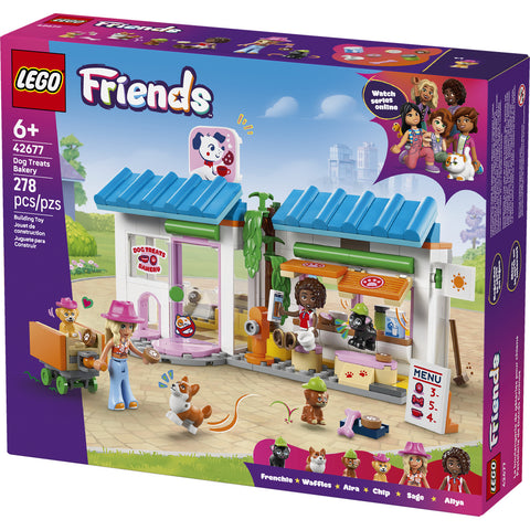 LEGO Friends Dog Treats Bakery Building Toy Playset 42677