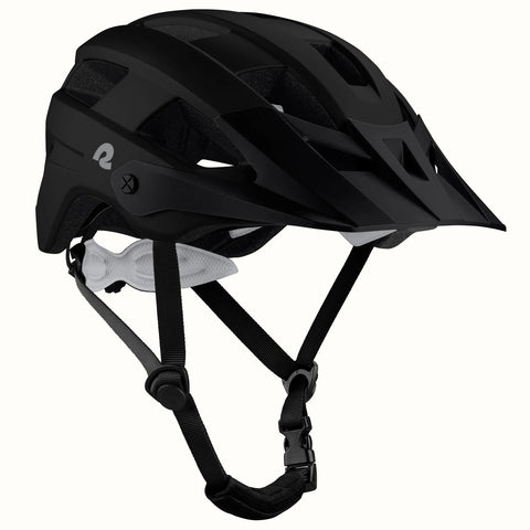 Retrospec Rowan mountain bike helmet in matte black