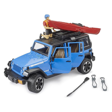 1/16 Jeep Wrangler Rubicon Unlimited with Kayak and Kayaker 2529