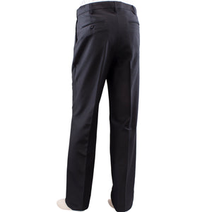 Back of Men's Suit Pants Swedish Knit Plain Front