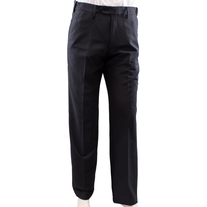 Front of Men's Suit Pants Swedish Knit Plain Front