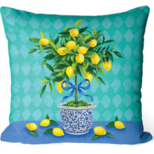 Lemon Topiary Pillow 4309
