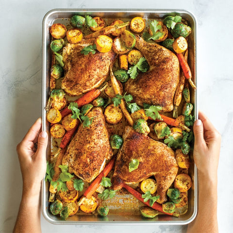 Savory Dinner on Sheet