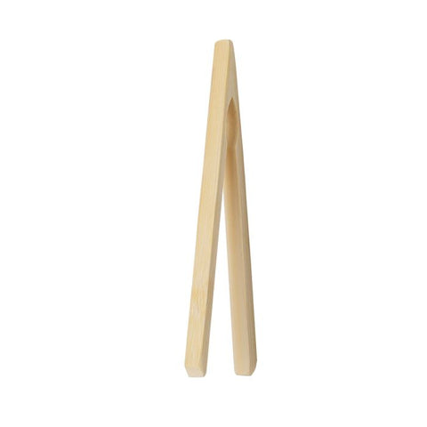 6.5 Bamboo Toaster Tongs 43211