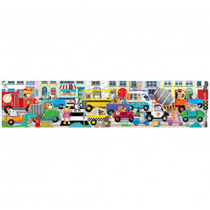 51-Piece Long & Tall Puzzle Traffic Jam 434819