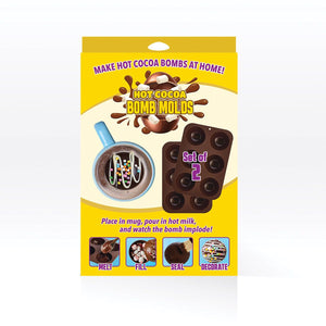 Hot cocoa bomb molds in package