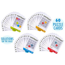 60 Puzzle Cards, Solutions on the Back