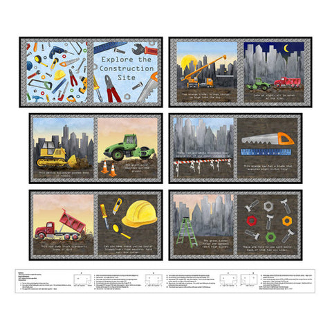 Lets Get Building Book Panel 4404BP-95