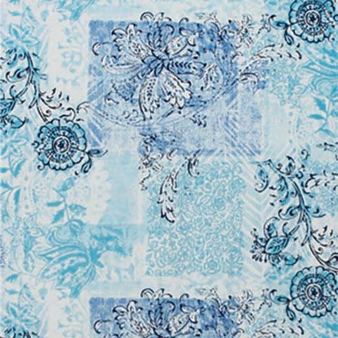 Phantom Ink Oahu Short-Sleeve Inspired Story Patch Print Top