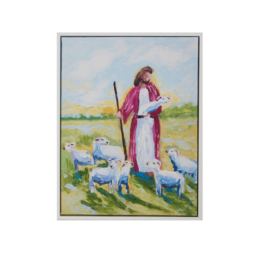 Good Shepherd Textured Canvas Wall Art 4457340