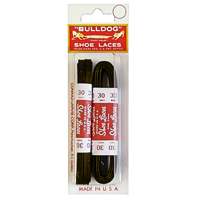 Bulldog Flat Waxed Dress Shoe Laces 4471 – Good's Store Online