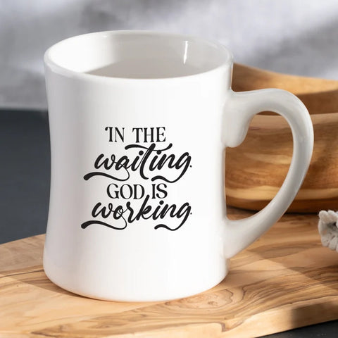 waiting, Coffeehouse Mugs 45