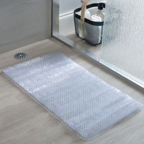 Andover Clear Grass Textured Tub Mat 455917