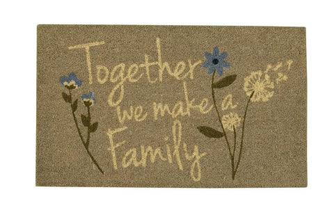 Door Mats 302-27 
Together we make a Family 