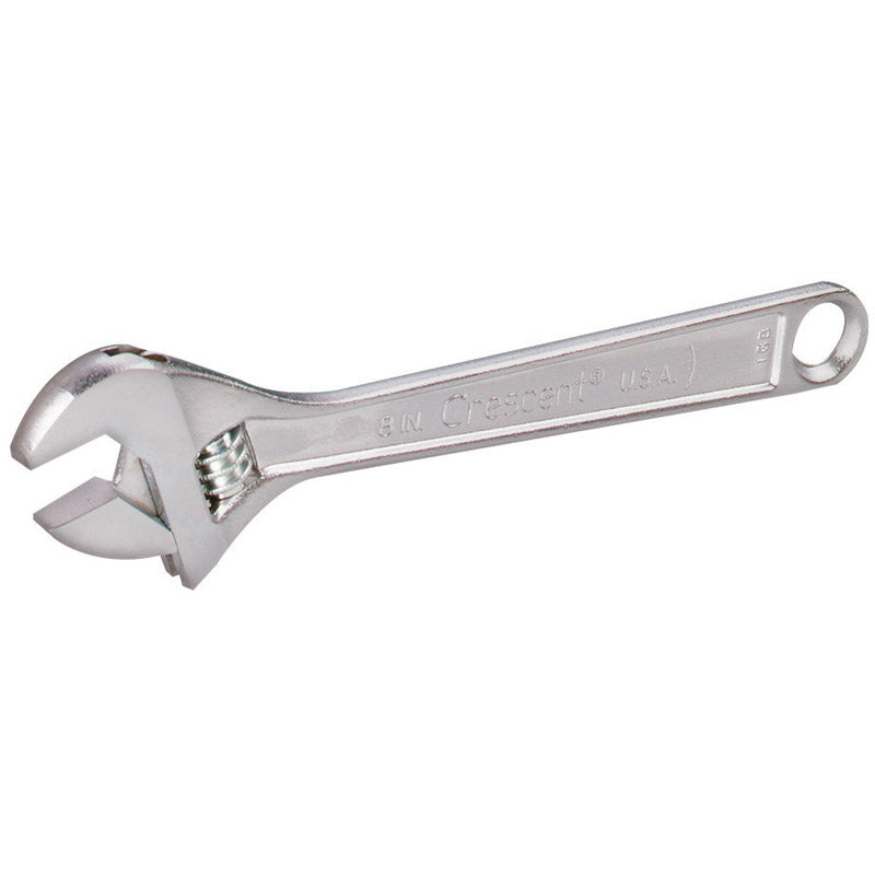 Crescent wrench 8-inch.