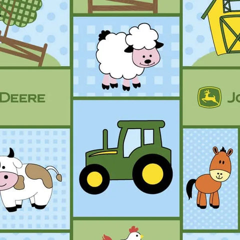 barnyard patch, John Deere Cotton Fabric Collection 46792
