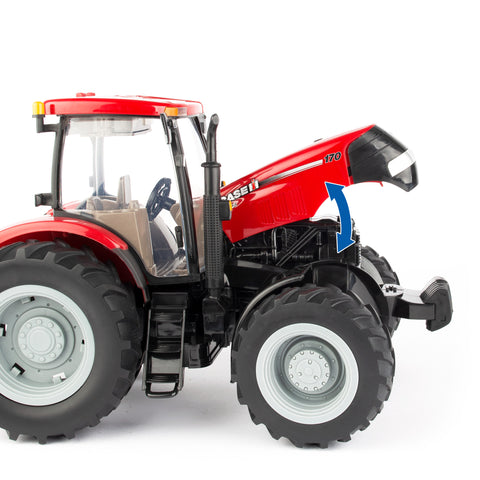 Ertl 1:16 scale Case IH 170 Tractor with hood popped up