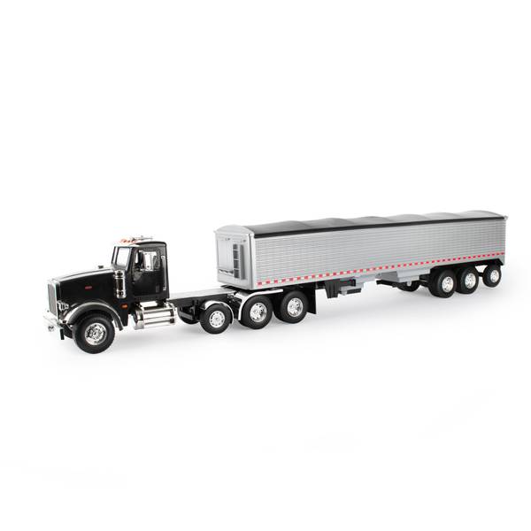 Tomy Ertl 1:16 Peterbilt Model 367 Truck with Grain Trailer 47367