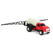 Truck with Boom Arms Extended