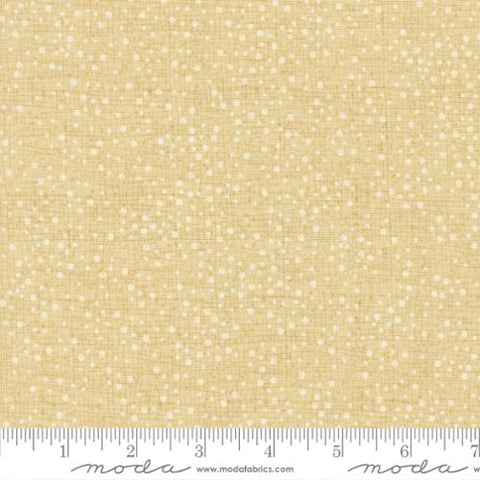 tan, Darling Peony Collection Dotty Thatched Cotton Fabric 48715