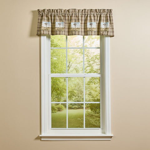 Plains Plaid Curtains 4878-430
Patch Valance