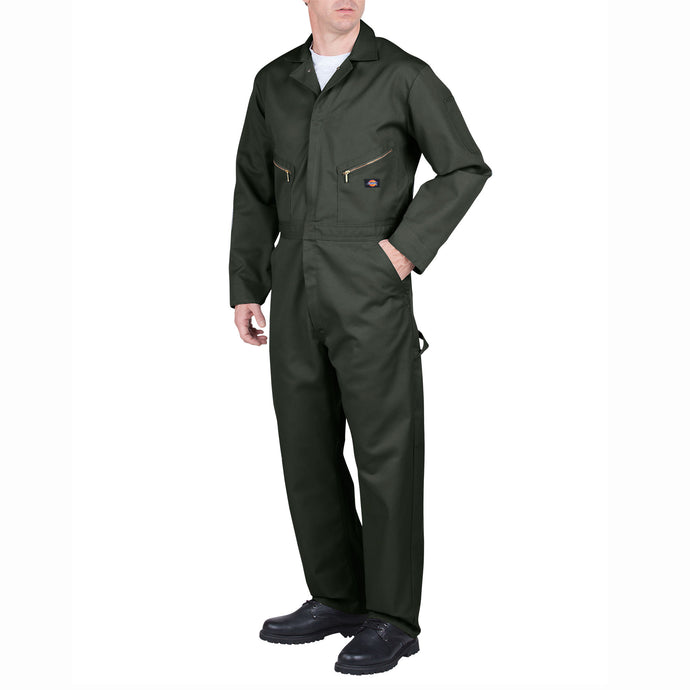 Olive Dickies Deluxe Blended Coveralls 48799